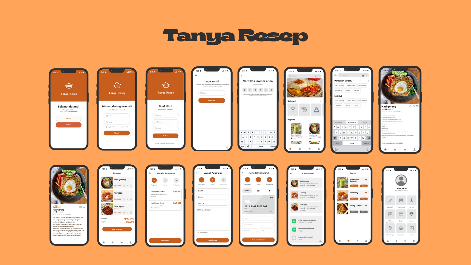 UI/UX Tanya Resep